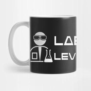 Lab Ninja Level 10 White Chemist Mug